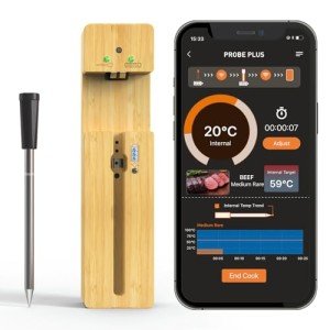 Aigerri Bluetooth Meat Thermometer for Grilling & Air Frying