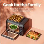 Chefman 15 Qt Air Fryer Toaster Oven Combo