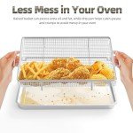 OPENICE Oven Air Fryer Basket Set - 2 Pieces
