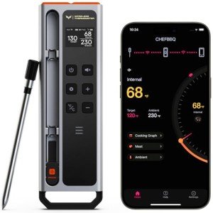 Wireless Bluetooth Meat Thermometer for Air Frying