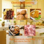 17L Turbo Air Fryer Oven with Vertical Heating