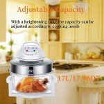 17L Turbo Air Fryer Oven with Vertical Heating