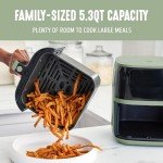 GreenLife 5.3 QT 8-in-1 Digital Air Fryer