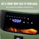 GreenLife 5.3 QT 8-in-1 Digital Air Fryer