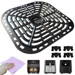 6QT Air Fryer Grill Pan for Instant Vortex