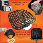 6QT Air Fryer Grill Pan for Instant Vortex