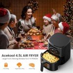 6-in-1 Air Fryer with Visual Window & Timer