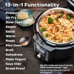 Instant Pot Duo Crisp 13-in-1 Air Fryer Combo