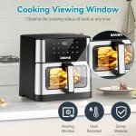 DEIME 10.2 QT Air Fryer with 10 Presets