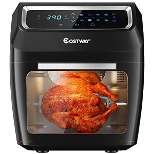 COSTWAY 8-in-1 Air Fryer Oven with LED Screen