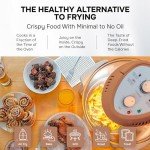 Big Boss 16Qt Glass Air Fryer with Recipe Book