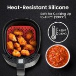 3-Pack Reusable Silicone Air Fryer Liners