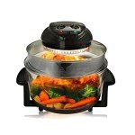 Black Multipurpose Halogen Oven Air Fryer