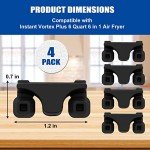Air Fryer Rubber Bumpers - 4 Pack Accessories
