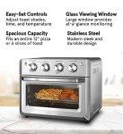 Gourmia 7-in-1 Toaster Oven Air Fryer Combo