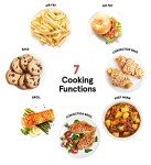 Gourmia 7-in-1 Toaster Oven Air Fryer Combo