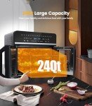 24Qt Large Air Fryer Oven with 13 Accessories