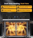 24Qt Large Air Fryer Oven with 13 Accessories