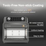 LIVEN 7 QT Air Fryer with 8 Cooking Presets