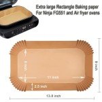 Ailifeer 11.5" Air Fryer Liners – 100 Pack