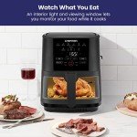CHEFMAN 5-Quart Digital Air Fryer with Probe
