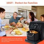 COSORI 10 Qt Air Fryer Toaster Oven Combo