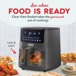 DASH 7qt Clear View Digital Air Fryer