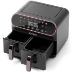 TOPZEE 8 QT Dual Basket Air Fryer with Windows