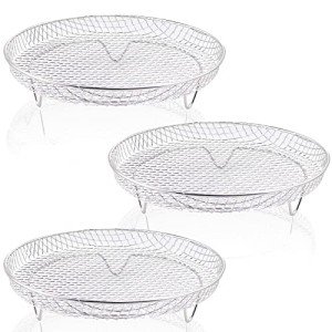 PMIIO 8 inch Air Fryer Rack Set - 3 Pack