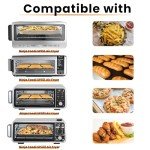 Replacement Crumb Tray & Teflon Mats for Ninja Air Fryer