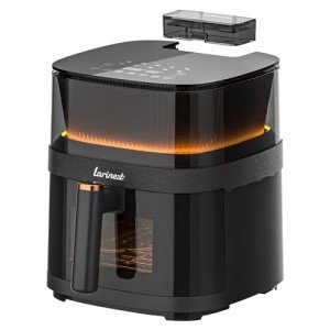 Larinest 5.3Qt Digital Air Fryer with 10 Functions