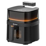 Larinest 5.3Qt Digital Air Fryer with 10 Functions