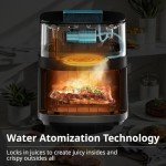 Larinest 5.3Qt Digital Air Fryer with 10 Functions