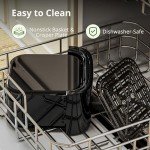 Larinest 5.3Qt Digital Air Fryer with 10 Functions