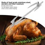 Stainless Steel Air Fryer Roasting Fork for Grill