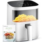 Beelicious 4QT Smart Air Fryer with Viewing Window
