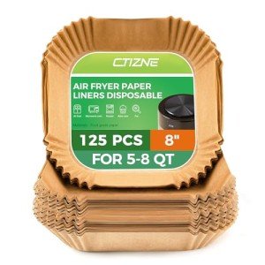 125 Pcs Non-Stick Air Fryer Paper Liners