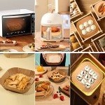 125 Pcs Non-Stick Air Fryer Paper Liners