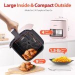 Beelicious 8-in-1 Compact 4QT Air Fryer