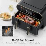 TOPZEE 11-QT 8-in-1 Large Air Fryer