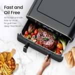 TOPZEE 11-QT 8-in-1 Large Air Fryer