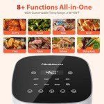 Beelicious 8-in-1 Compact 4QT Air Fryer