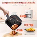 Beelicious 8-in-1 Compact 4QT Air Fryer