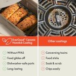 Bella 4 Qt Dual Basket Air Fryer with Touchscreen