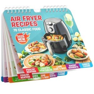 Air Fryer Cookbook & Cheat Sheet for Beginners