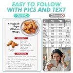 Air Fryer Cookbook & Cheat Sheet for Beginners