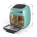 GoWISE USA 11.6-Quart Air Fryer Oven Mint