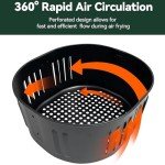 Replacement Air Fryer Basket for 5.8QT Models