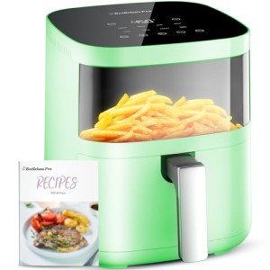 Beelicious 8-in-1 Compact 4QT Air Fryer - Lime Green