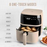 GreenLife 5.3 QT Compact Ceramic Nonstick Air Fryer
